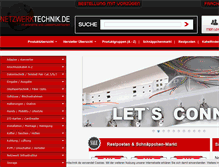 Tablet Screenshot of netzwerktechnik.de